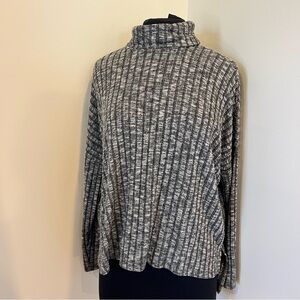 AE American eagle mock neck ribbed sweater top